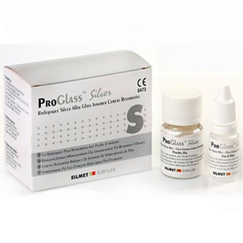 Silmet ProGlass Silver  Powder 20gm & Liquid 10ml. (510-17S001)