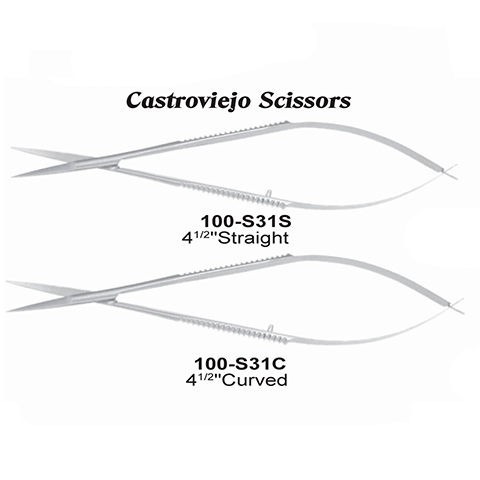 USA Delta Castroviejo  Scissors Dental Instruments