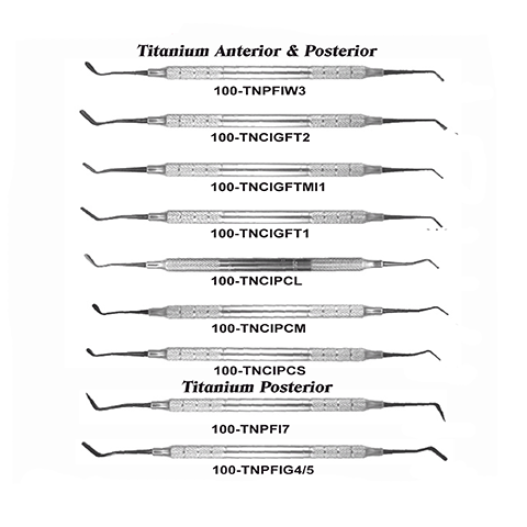 USA Delta Composite Instruments Titanium Anterior & Posterior