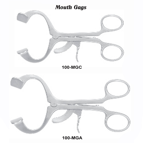 USA Delta Mouth Gags Dental Instruments