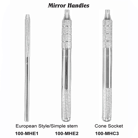 USA Delta Mirror Handles w/Cone Socket
