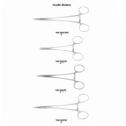 USA Delta Needle Holders Dental Instruments 4",5",6"