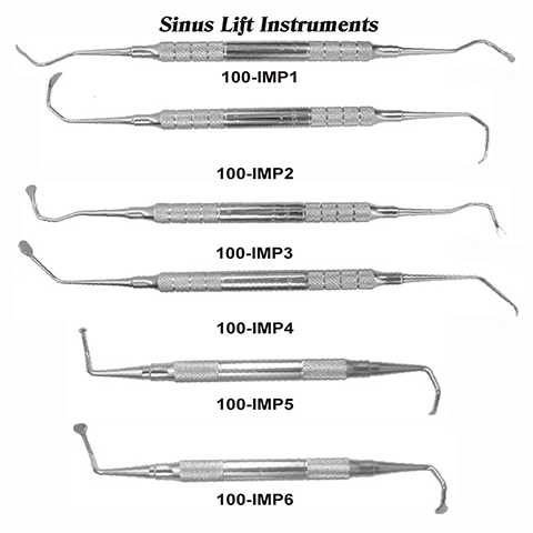 USA Delta Sinus Lift Dental Instruments