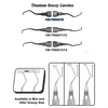 USA Delta Titanium Gracey Curettes Style