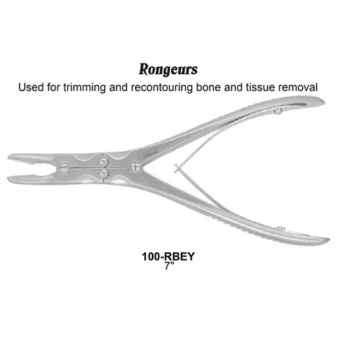 USA Delta Rongeurs Dental Instruments (100-RBEY )