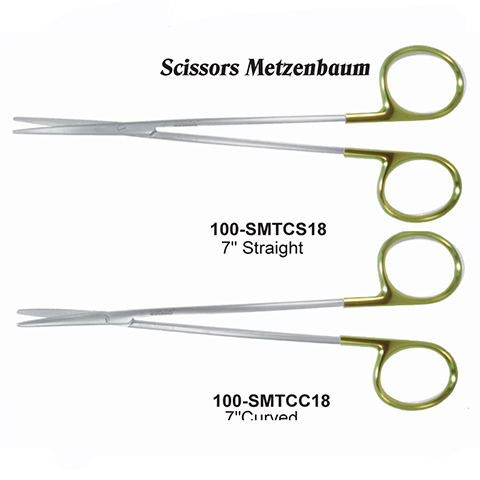 USA Delta Scissors Metzenbaum Dental Instruments