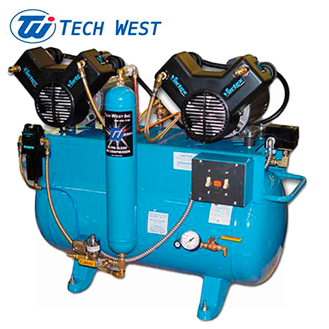Tech-West Oil-less Air Compressor Ultra Clean Serie (320-TWACO) CALL FOR PRICE