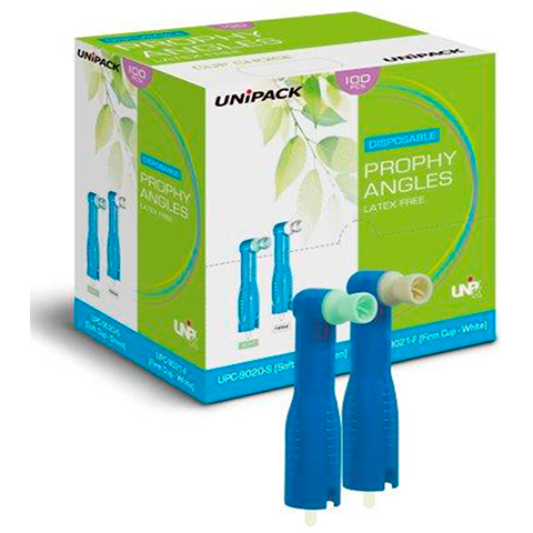 Unipack Disposable Prophy Angles 100/Box.