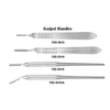 USA Delta Scalpel Handles Dental Instruments