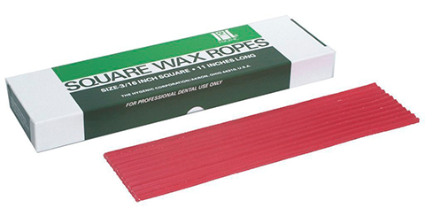 Coltene-Whaledent Utility Wax Round Strips Clear (900-H00818)