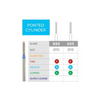 3D Dental SABUR Operatory Diamond Burs (PONTED CYLINDER)